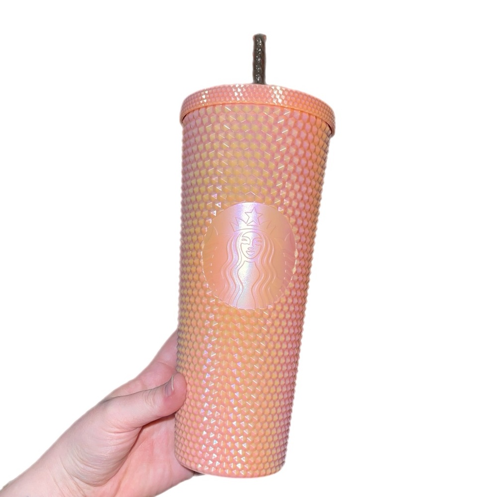 Starbucks Iridescent Studded Tumbler with Straw